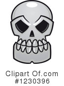 Skull Clipart #1230396 by Vector Tradition SM