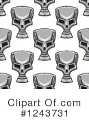 Skull Clipart #1243731 by Vector Tradition SM