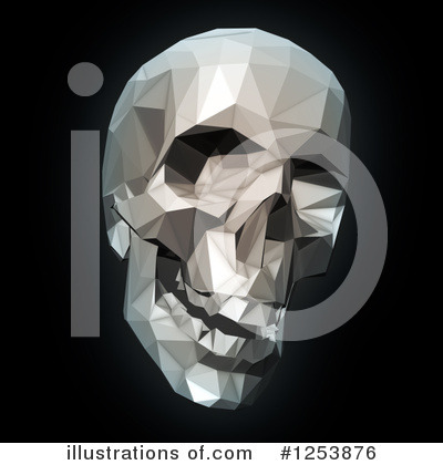Royalty-Free (RF) Skull Clipart Illustration by Mopic - Stock Sample #1253876