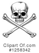 Skull Clipart #1258342 by AtStockIllustration