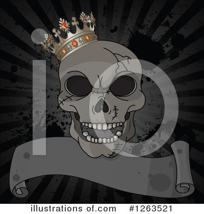 Human Skull Clipart #1263521 by Pushkin