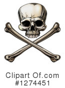 Skull Clipart #1274451 by AtStockIllustration