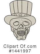 Skull Clipart #1441997 by patrimonio