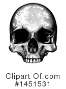 Skull Clipart #1451531 by AtStockIllustration