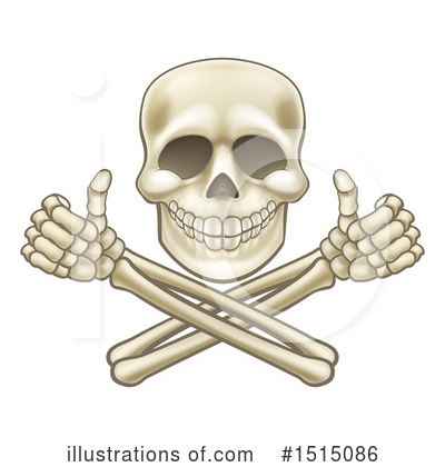 Royalty-Free (RF) Skull Clipart Illustration by AtStockIllustration - Stock Sample #1515086