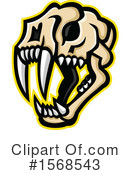 Skull Clipart #1568543 by patrimonio