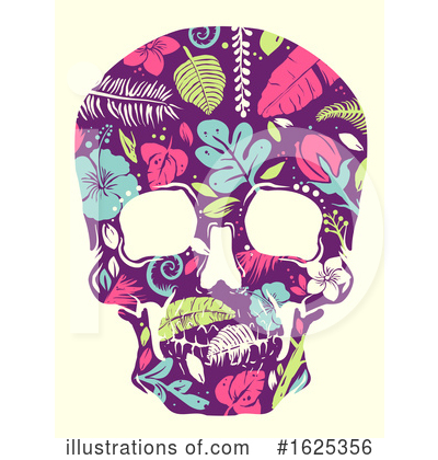 Sugar Skull Clipart #1625356 by BNP Design Studio