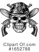 Skull Clipart #1652788 by AtStockIllustration