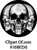Skull Clipart #1689236 by AtStockIllustration