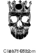 Skull Clipart #1714882 by AtStockIllustration