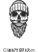 Skull Clipart #1719717 by Vector Tradition SM