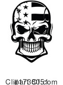 Skull Clipart #1738051 by Vector Tradition SM