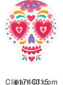 Skull Clipart #1746315 by Vector Tradition SM