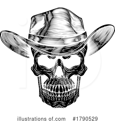 Cowboy Hat Clipart #1790529 by AtStockIllustration