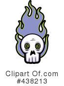Skull Clipart #438213 by Cory Thoman