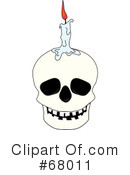 Skull Clipart #68011 by Pams Clipart