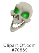 Skull Clipart #70869 by KJ Pargeter