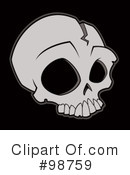 Skull Clipart #98759 by John Schwegel