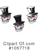 Skulls Clipart #1067718 by Vector Tradition SM