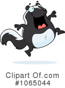Skunk Clipart #1065044 by Cory Thoman