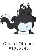 Skunk Clipart #1065045 by Cory Thoman