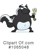 Skunk Clipart #1065048 by Cory Thoman