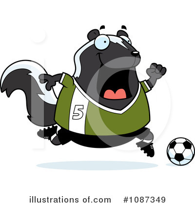 Soccer Clipart #1087349 by Cory Thoman