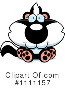 Skunk Clipart #1111157 by Cory Thoman