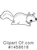Skunk Clipart #1458618 by Cory Thoman