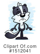 Skunk Clipart #1512041 by Cory Thoman
