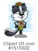 Skunk Clipart #1515322 by Cory Thoman