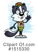 Skunk Clipart #1515330 by Cory Thoman