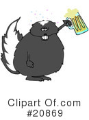 Skunk Clipart #20869 by djart