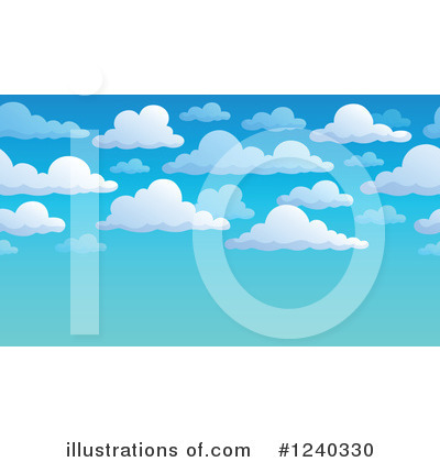Royalty-Free (RF) Sky Clipart Illustration by visekart - Stock Sample #1240330