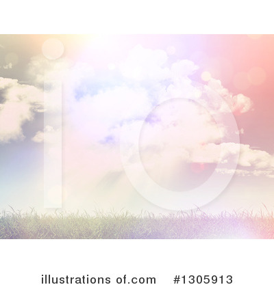 Royalty-Free (RF) Sky Clipart Illustration by KJ Pargeter - Stock Sample #1305913