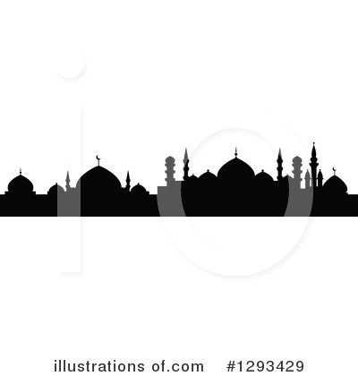 Royalty-Free (RF) Skyline Clipart Illustration by Vector Tradition SM - Stock Sample #1293429