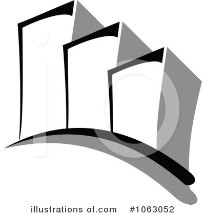 Royalty-Free (RF) Skyscraper Clipart Illustration by Vector Tradition SM - Stock Sample #1063052