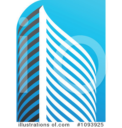 Royalty-Free (RF) Skyscraper Clipart Illustration by elena - Stock Sample #1093925
