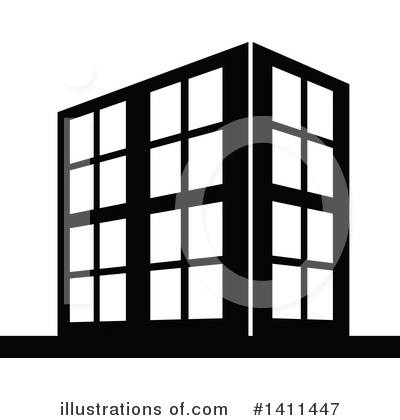 Royalty-Free (RF) Skyscraper Clipart Illustration by dero - Stock Sample #1411447