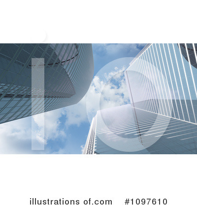 Royalty-Free (RF) Skyscrapers Clipart Illustration by Mopic - Stock Sample #1097610