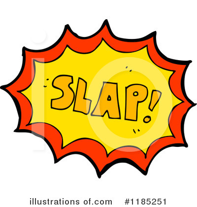 Word Slap Clipart #1185251 by lineartestpilot