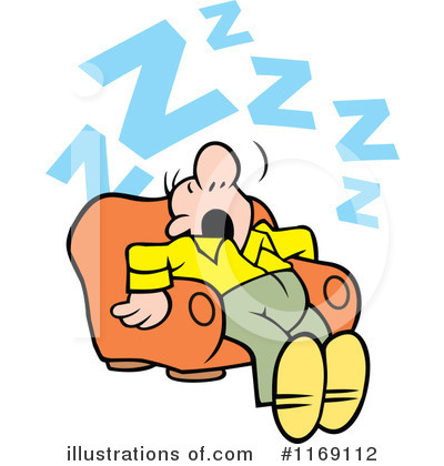 Royalty-Free (RF) Sleeping Clipart Illustration by Johnny Sajem - Stock Sample #1169112