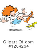 Slipping Clipart #1204234 by Johnny Sajem