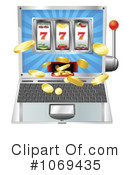 Slot Machine Clipart #1069435 by AtStockIllustration