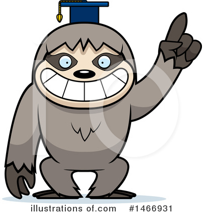 Royalty-Free (RF) Sloth Clipart Illustration by Cory Thoman - Stock Sample #1466931