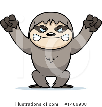 Royalty-Free (RF) Sloth Clipart Illustration by Cory Thoman - Stock Sample #1466938