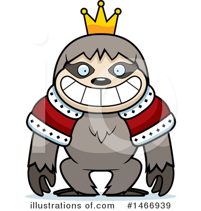 Royalty-Free (RF) Sloth Clipart Illustration by Cory Thoman - Stock Sample #1466939