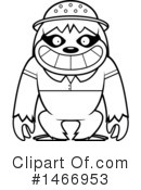 Sloth Clipart #1466953 by Cory Thoman