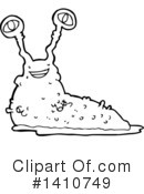 Slug Clipart #1410749 by lineartestpilot