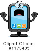 Smart Phone Clipart #1173485 by Cory Thoman